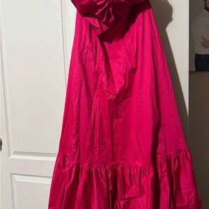 Vibrant Pink Maxi Dress